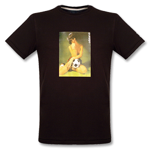 2006 Girl with Ball Tee - Black