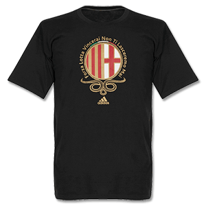 AC Milan Black Graphic T-Shirt 2013 2014