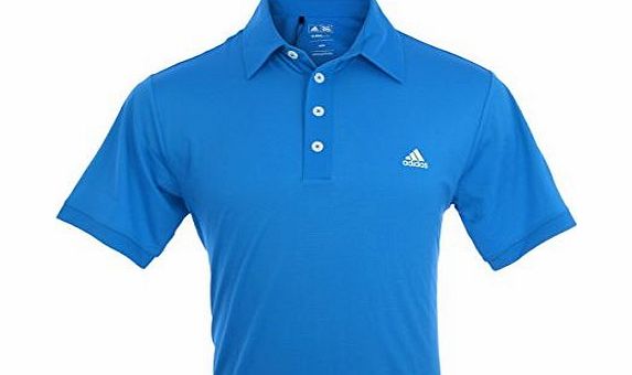 adidas  Golf 2014 Mens ClimaLite Stretch Microstripe LC Polo - Bright Royal XL