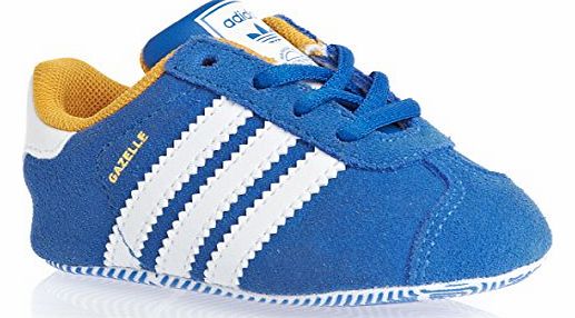  Originals Gazelle Trainers - Bluebird / White / Metallic Gold