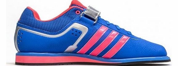 adidas  Powerlift 2W Ladies Weightlifting Shoe, Blue/Pink, UK4.5