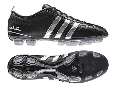 adiPure IV TRX FG Football Boots Black/Metallic