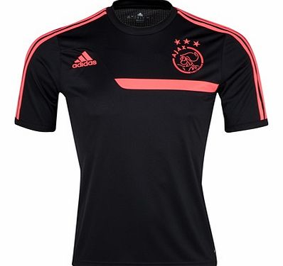 Ajax Training Jersey - Black/Red Zest F42588