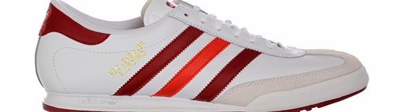 Beckenbauer Allround White/Red Leather