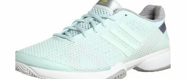 adidas By Stella Mccartney Ladies Barricade Tennis Shoes, Aqua, UK8