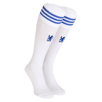 Chelsea Home Socks 2010/11 - White/Reflex Blue.