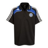 Chelsea Polo - Black/White - Kids - Boys XL 32`-34`/86cm Chest 14 Years