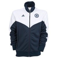 Chelsea Style Track Jacket - Dark Navy/White.