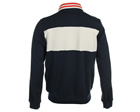 College Beckenbauer Navy/White Full Zip