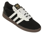 Coredo Black/White Suede Trainers