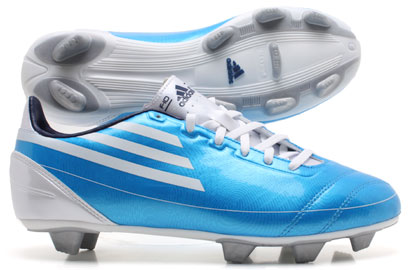 F10 TRX SG Football Boots Cyan/White Youth