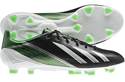 F50 adizero TRX FG Football Boots Black/Green