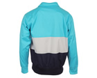 Firebird Cyan/Grey/Navy Full Zip Track Top