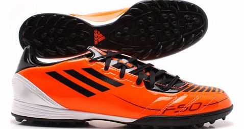 Adidas F10 TRX TF Football Trainers Warning/Black/White