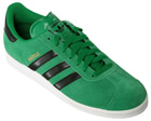 Gazelle 2 Green/Black Suede Trainers