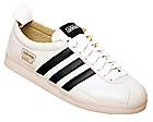 Gazelle Vintage White/Black Leather