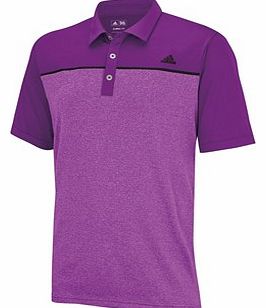 Adidas Mens Climalite Heather Block Polo Shirt