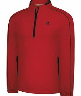 Adidas Mens ClimaProof Wind Half Zip Jacket