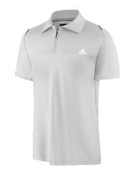 Golf Climacool ForMotion Quarter Zip Polo White/Black