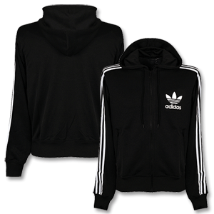 Hooded Flock Track Top - Black