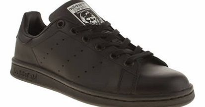 kids adidas black stan smith unisex youth