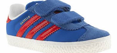 Adidas kids adidas blue gazelle boys toddler 5512595050