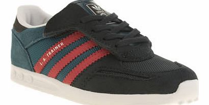 kids adidas navy  red la trainer boys toddler