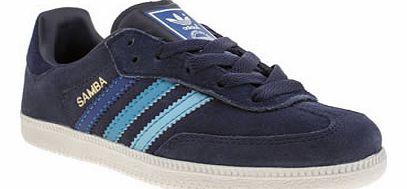 kids adidas navy samba boys junior 5602485850