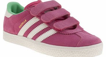 kids adidas pink gazelle 2 girls junior