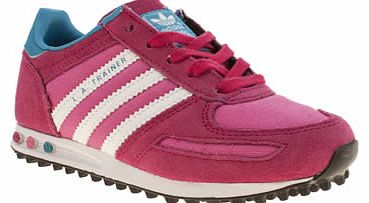 kids adidas pink la trainer girls junior