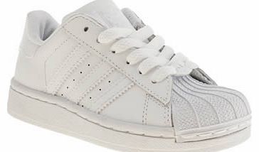 kids adidas white superstar boys junior