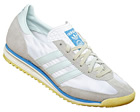 Ladies Adidas SL72 White/Pale Blue Material