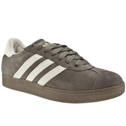 Male Gazelle Skate Suede Upper in Dark Grey, Grey