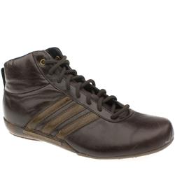 Male Porsche Design 2 Leather Upper in Dark Brown