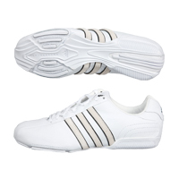 Moria Trainers - White/White/Black.