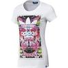 Adidas Womens G Flower Madness T-Shirts (White)