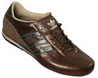 Porsche CL Brown/Black Leather Trainers