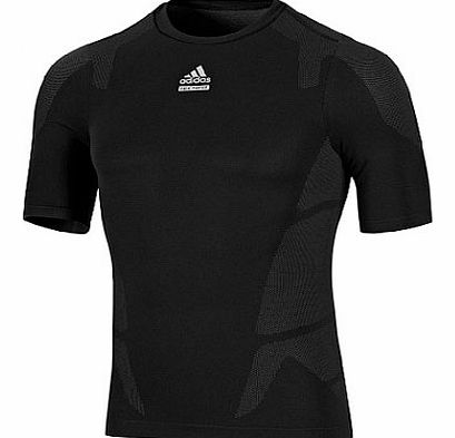  TECHFIT Seemless Compression SS Baselayer Black