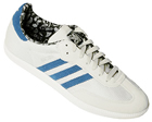 Samba Grey/Blue Material Trainers