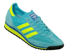 SL72 Aqua/Yellow Material Trainers