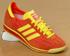 SL72 Orange/Yellow Material Trainers