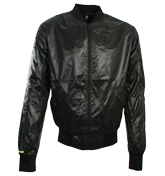 Ripstop MA-1 Black Bomber Jacket