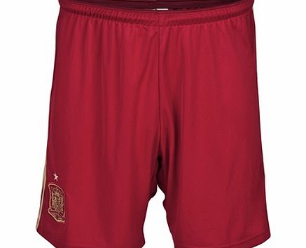 Spain Home Shorts 2014 G85233