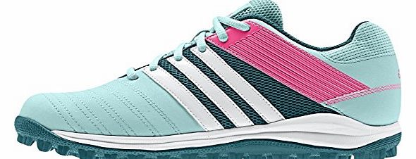 SRS.4 Ladies Hockey Shoe, Green/Pink, UK6.5