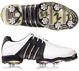 Tour 360 Golf Shoe White/Black/Metallic Gold