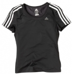 Womens CI CO ClimaCool T-Shirt Black/White