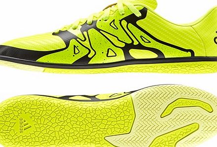 Adidas X 15.3 Indoor Trainers - Kids Yellow S83264