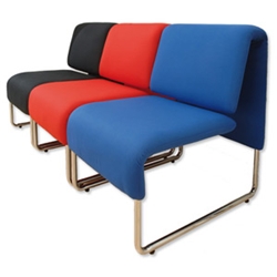 Adroit Avance Reception Chair Blue