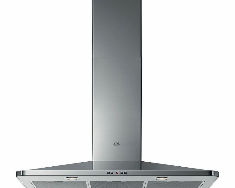 DK4490M 90cm Chimney Hood in Stainless Steel