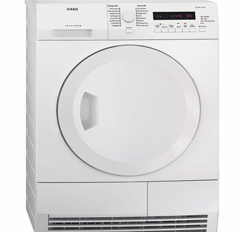 AEG T75280AC 8kg Freestanding Condenser Tumble Dryer - White